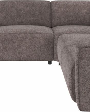 Hjørnesofa Rowico Willard Anna Stof Mørkegrå Modulopbygget Sofa 297x297x70