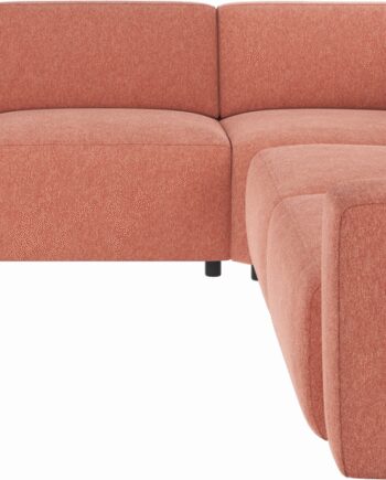 Hjørnesofa Rowico Willard Modulopbygget Sofa Rød Brenda Stof 297 297