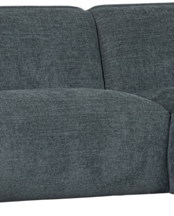 Hjørnesofa Sofa Højrevendt Woood Polly Blå Grøn Polyester 278x150