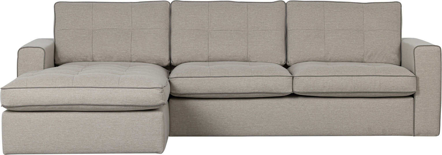 Hjørnesofa Sofa Venstrevendt Woood Lisa Natur Harby Stof 280170