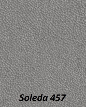 Hjort Knudsen Boston Lænestol Læder Soleda 457 Steel Grey