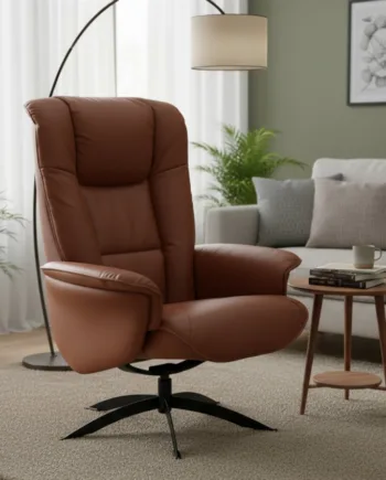 Hjort Knudsen  3255 Cognac Lænestol Cognac