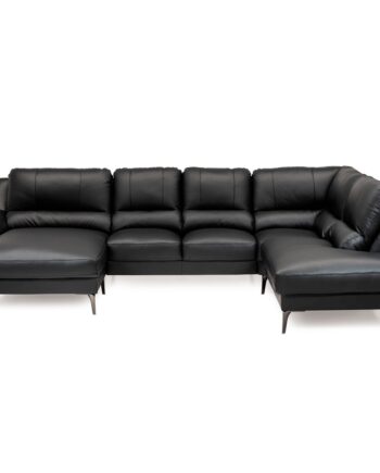 Hjort Knudsen Cozy Sofa ægte Læder
