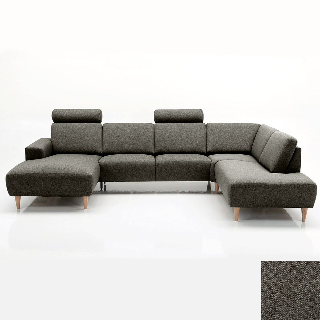 Hjort Knudsen Napoli Sofa New Ocean New Ocean 2651 Dark Grey