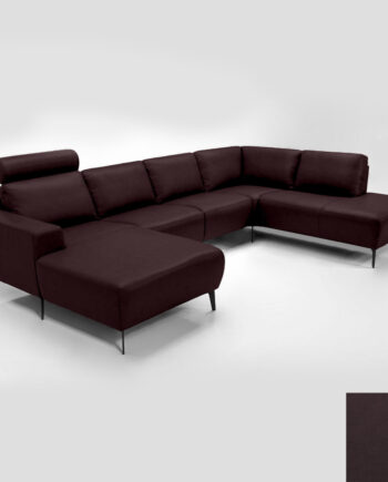 Hjort Knudsen Napoli Sofa Semianilin Læder Semianalin 373 Oxe
