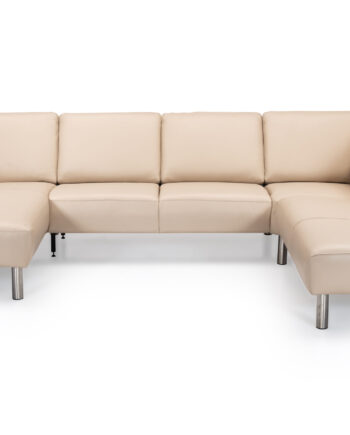 Hjort Knudsen Napoli Sofa ægte Læder Soleda