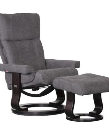 Homeville Denver Stof Antracit 82x80x108cm