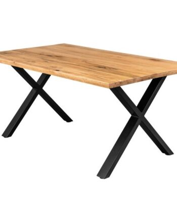 Homeville Firenze Lys Med Krydsben Planke 160x95x71cm