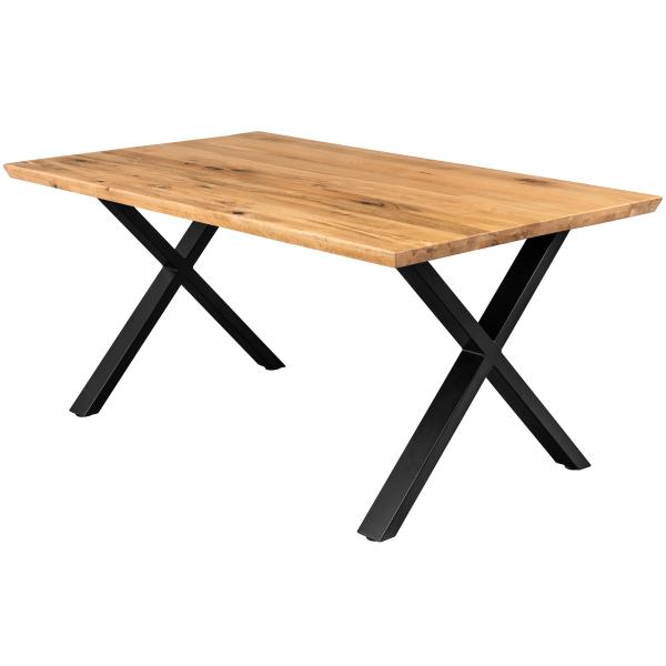 Homeville Firenze Lys Med Krydsben Planke 160x95x71cm