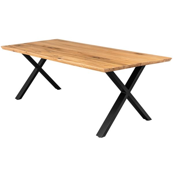 Homeville Firenze Lys Med Krydsben Planker 200x95x71cm