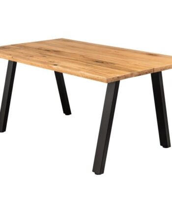 Homeville Firenze Med Skråben 160x95x74cm Natur Sort 160x95x74cm