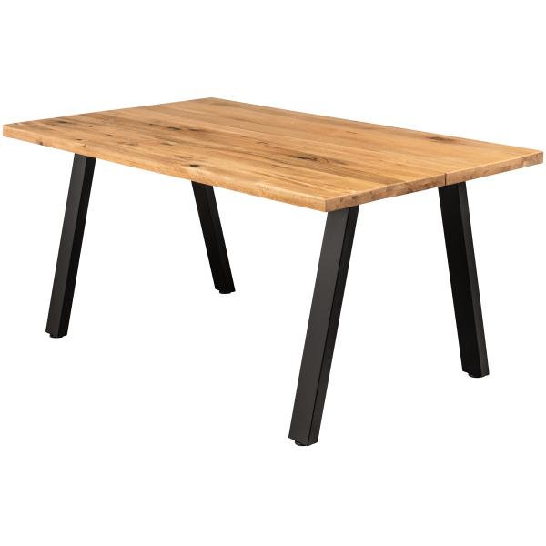 Homeville Firenze Med Skråben 160x95x74cm Natur Sort 160x95x74cm