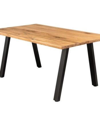 Homeville Firenze Med Skråben 160x95x74cm Smoked Sort 160x95x74cm
