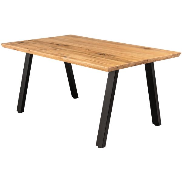 Homeville Firenze Med Skråben 160x95x74cm Smoked Sort 160x95x74cm