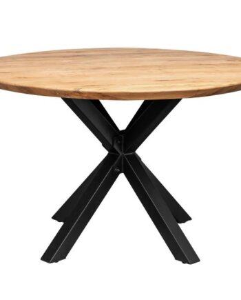 Homeville Forli Natur Sort 120x120x74cm