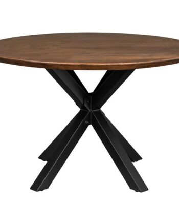 Homeville Forli Smoked Sort 120x120x74cm