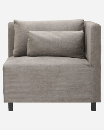 House Doctor Hazel Night Sofa Hjørnesektion Grå Brun