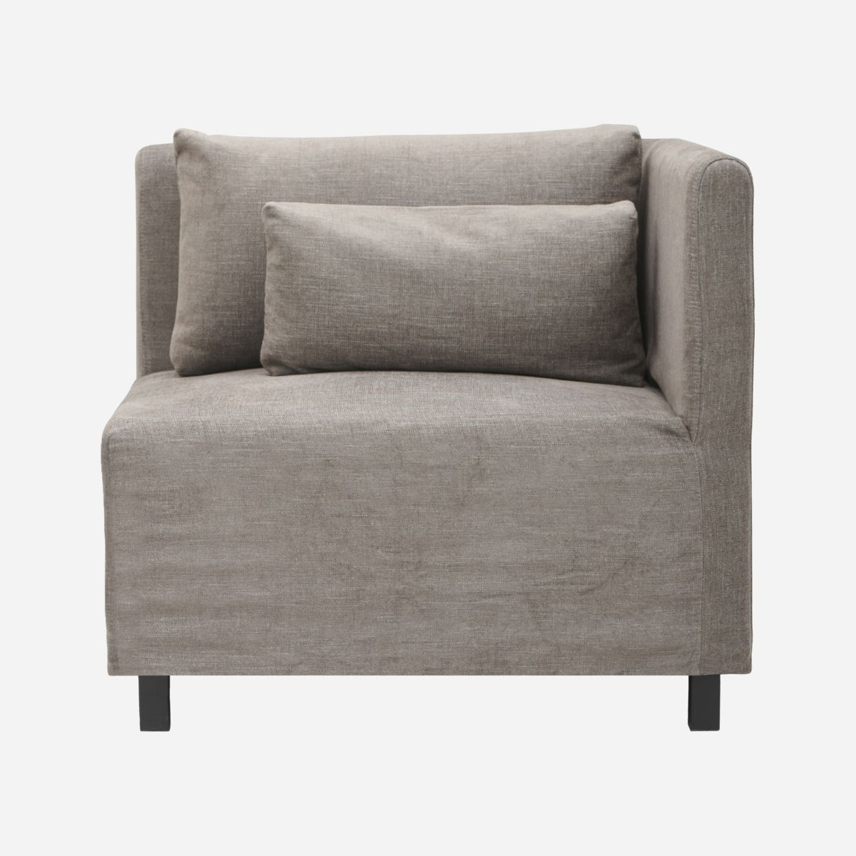 House Doctor Hazel Night Sofa Hjørnesektion Grå Brun
