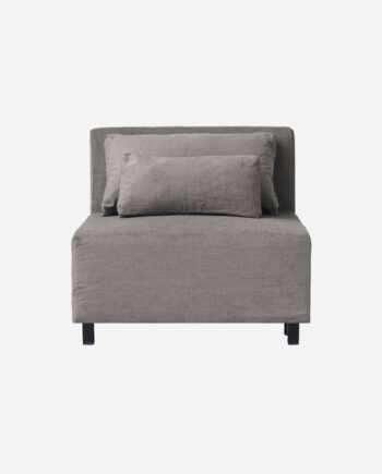 House Doctor Hazel Night Sofa Midtersektion Grå Brun