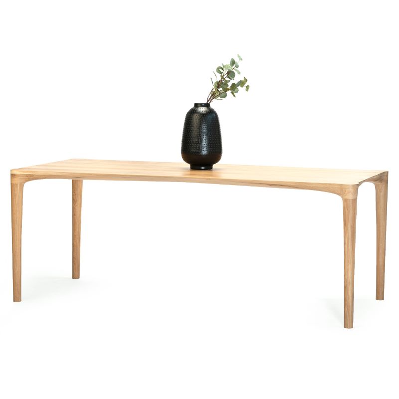 Hoya Spisebord Massiv Egetræ Størrelser 90x140