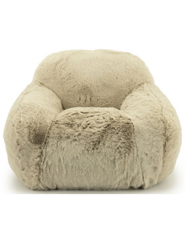 Hug Børne Lænestol Polyester Plys H49 Taupe