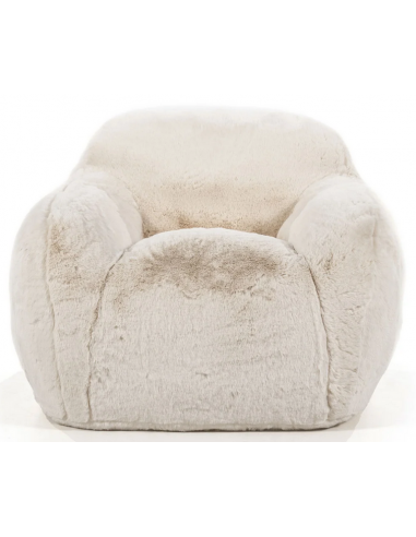 Hug Lænestol Polyester Plys H75 Beige