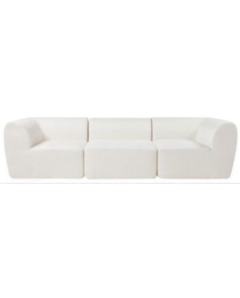 Hurva Modul Personers Sofa Boucl 313 108 Cremehvid