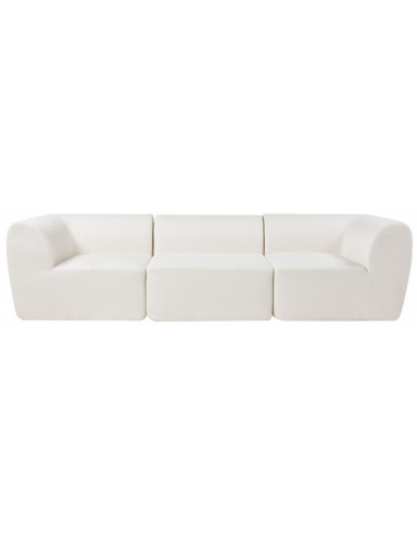 Hurva Modul Personers Sofa Boucl 313 108 Cremehvid