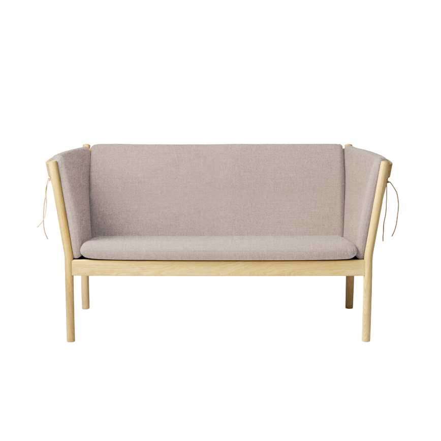 J148 Sofa Cognac Læder Skarp Pris