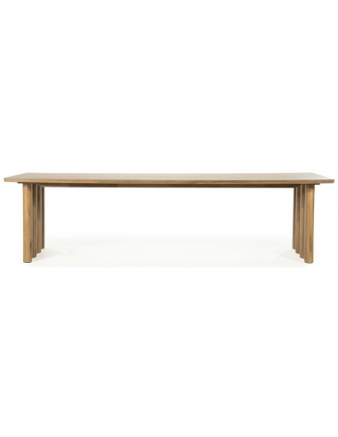 Jake Spisebord Massivt Egetræ 300 100 Brun