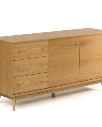 Kensal Skænk Egefiner 145x40x75 Woodman