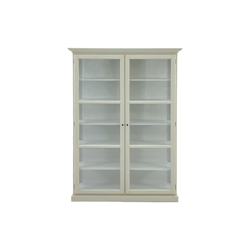 Kox Vitrineskab Låger Beige