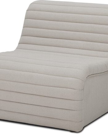 Lænestol Loungestol Bloomingville Allure Natur Polyester Fyrretræ H73xb79xl95