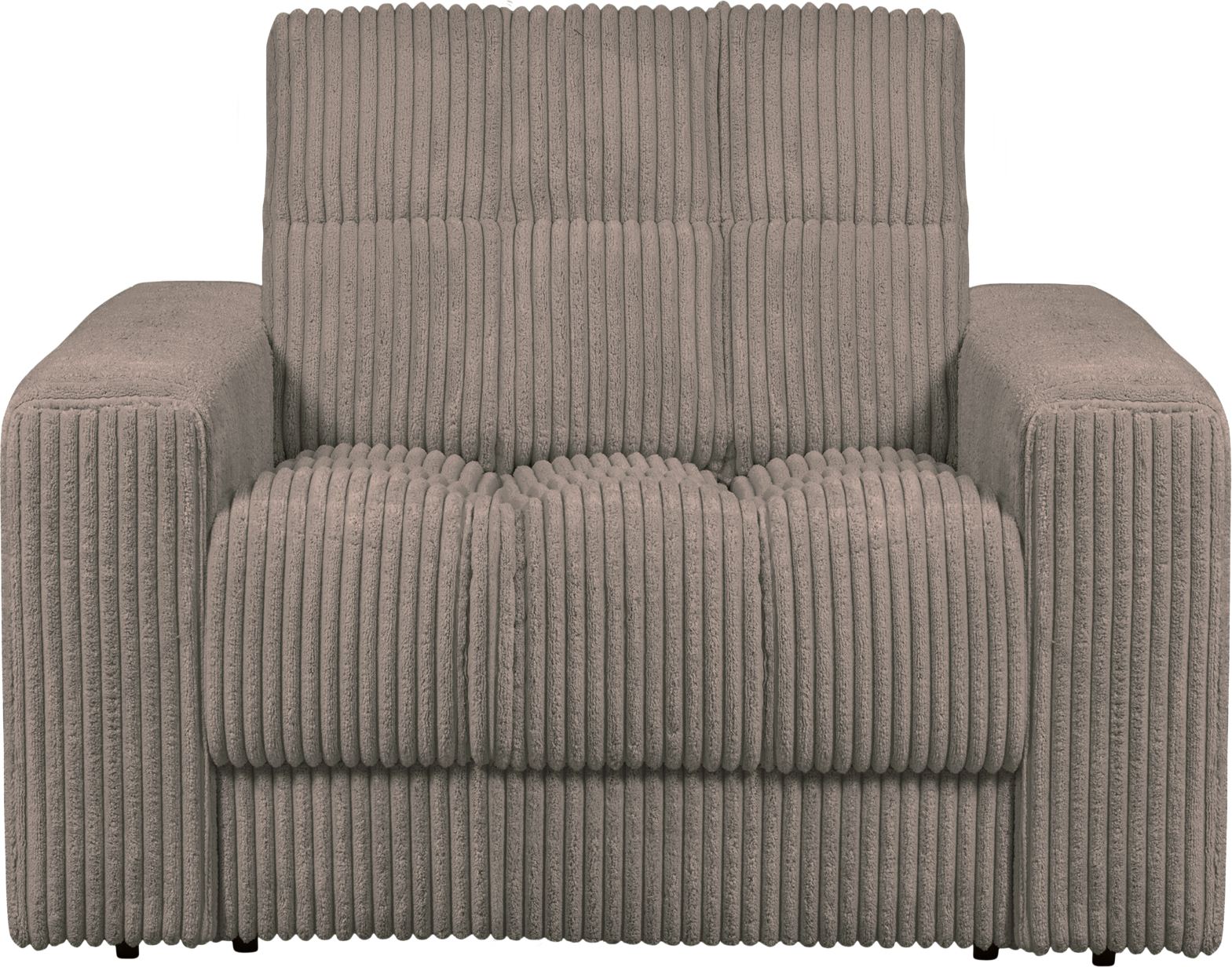 Lænestol Woood Second Date Loungestol Fløjl Mudder H78xb103xd99