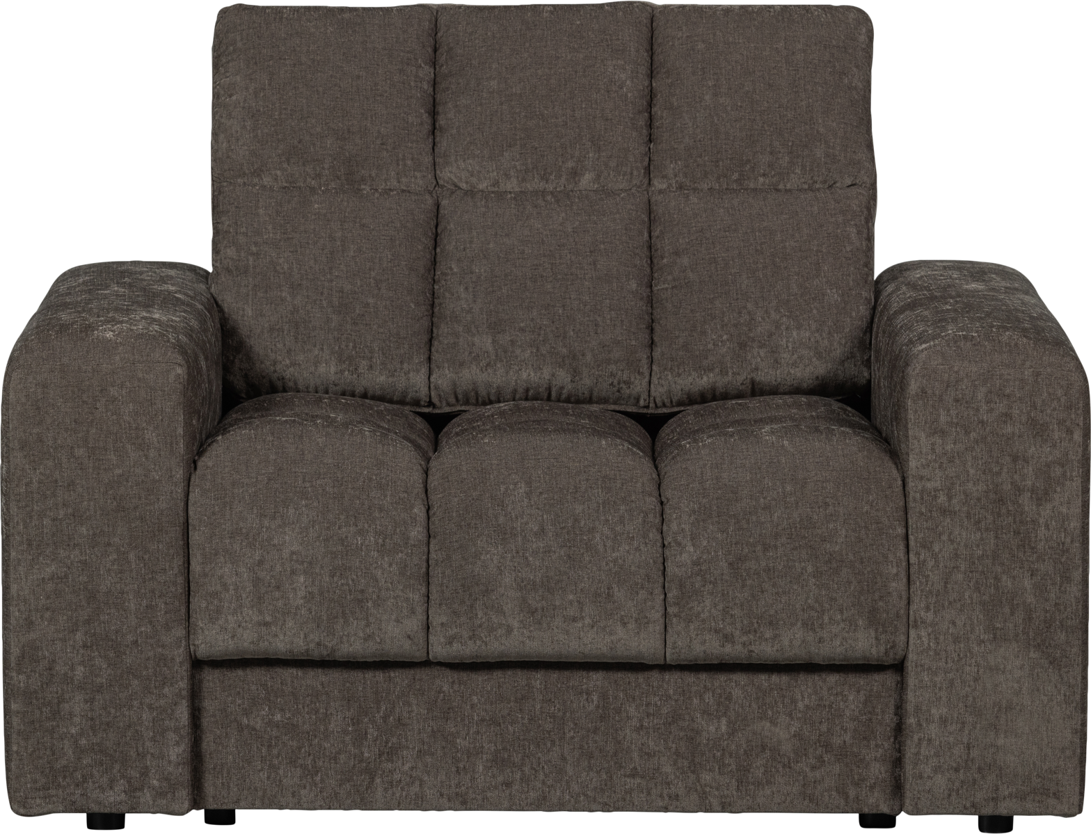 Lænestol Woood Second Date Loungestol Varm Grå Polyester H78xb103xd99