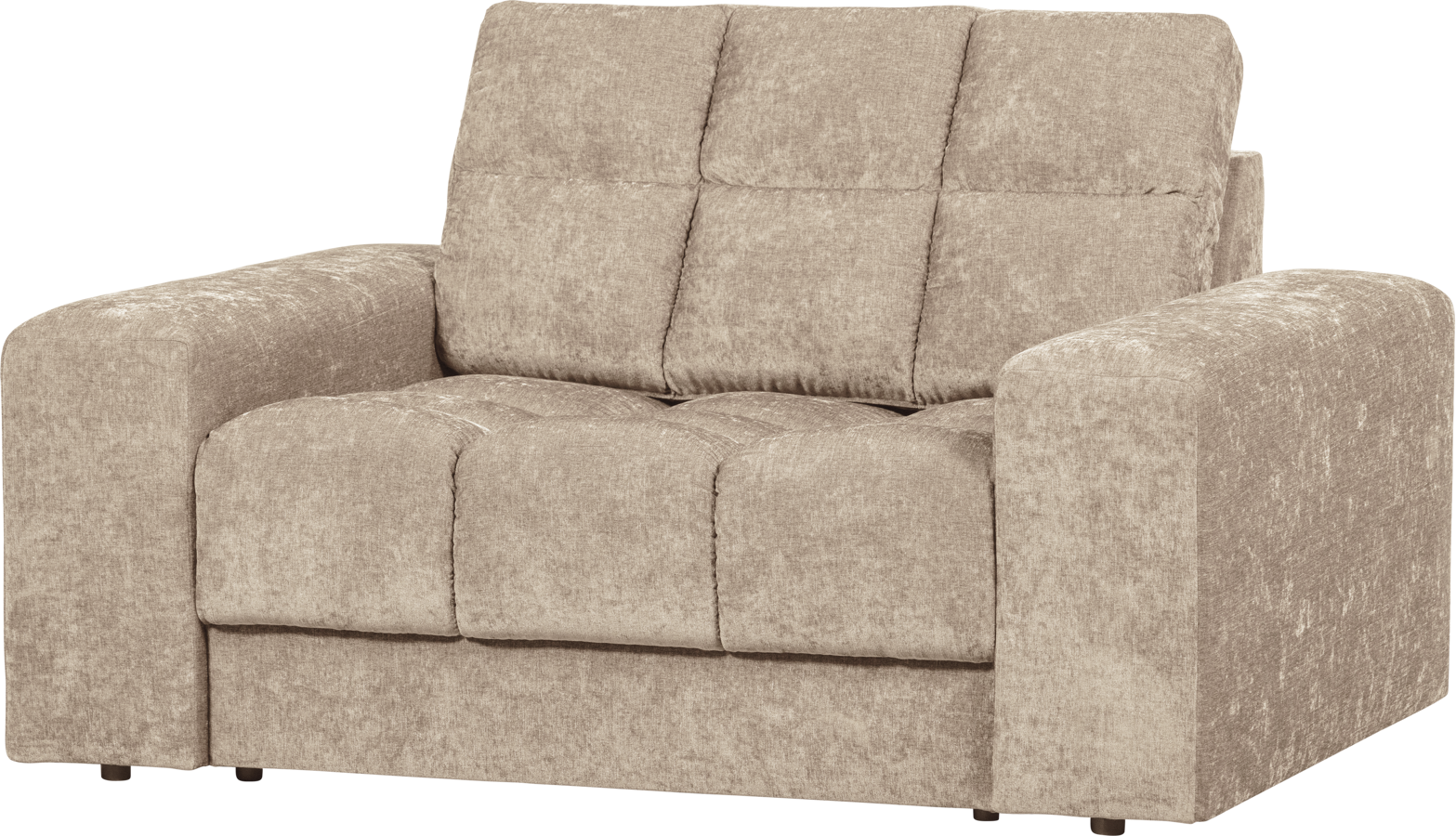 Lænestol Woood Second Date Nougat Polyester Loungestol