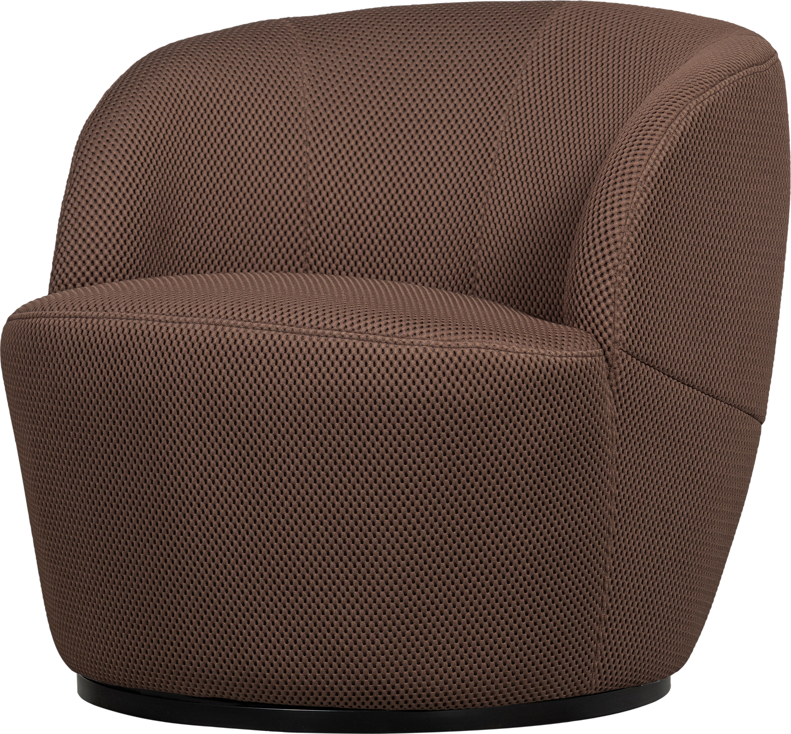 Lænestol Woood Serra Drejestol Espresso Polyester Med Mesh H68b77d70 Sædehøjde