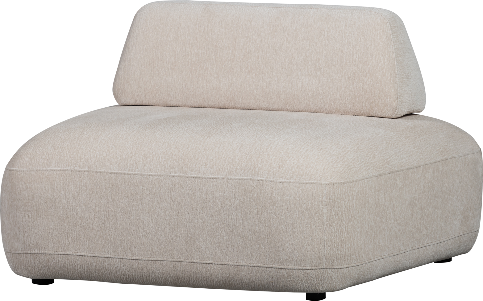 Lænestol Woood Sterck Modulopbygget Hvilestol Sand Polyester H70 B100 D116