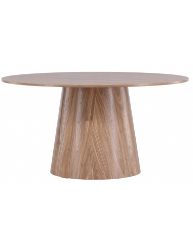Lanz Spisebord Mdf H75 ø150 Mørk Natur