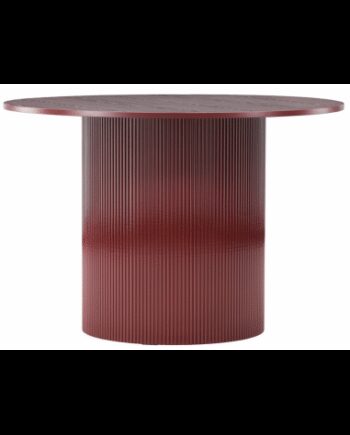 Leno Rundt Spisebord Mdf H75 ø110 Bordeaux
