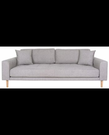 Lide Personers Sofa Polyester 210 Natur Lysegrå