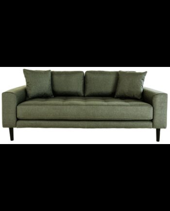 Lide Personers Sofa Polyester 180 Sort Olivengrøn
