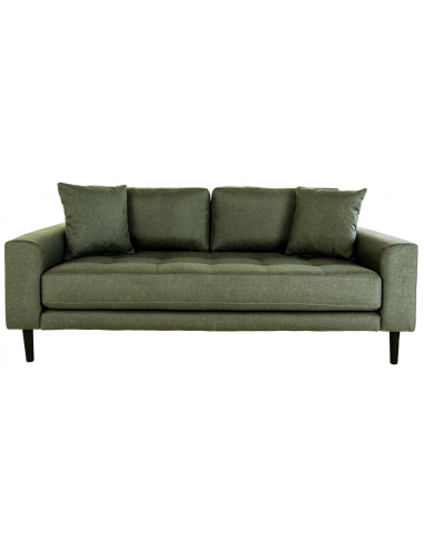 Lide Personers Sofa Polyester 180 Sort Olivengrøn