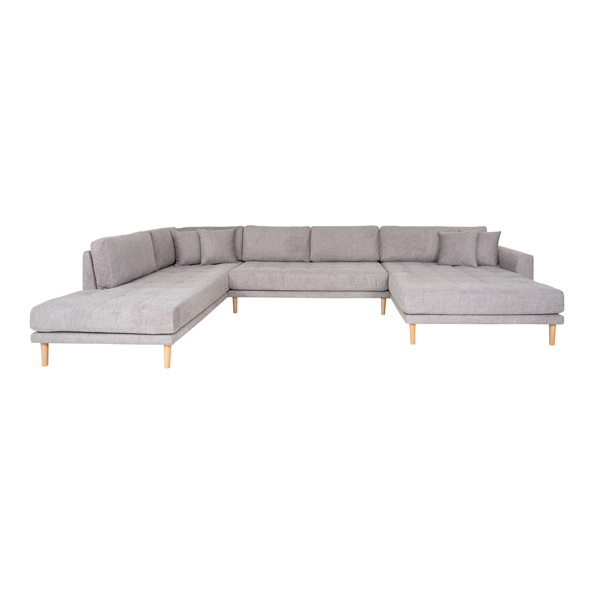Lido Sofa Lysegrå Stof