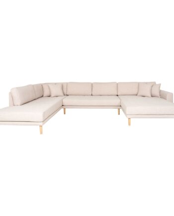 Lido Sofa Sandfarvet Stof