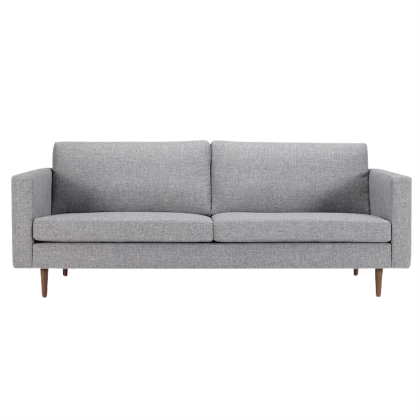 Linea Personers Sofa  Grå Stof