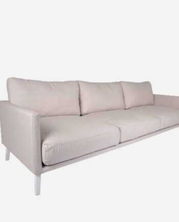Loungesofa Med Allweather Hynder Beige