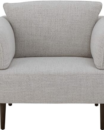 Loungestol Bloomingville Chesham Lænestol Hvid Polyester 80x90x107