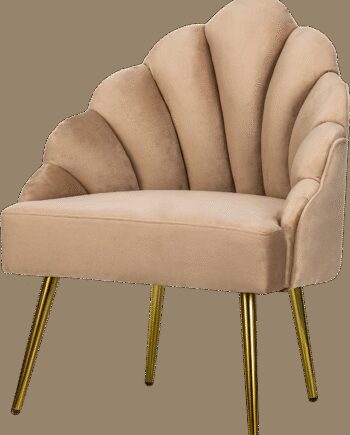 Loungestol Lænestol Bolge Fra Nordlys Furniture Beige Velour 8963