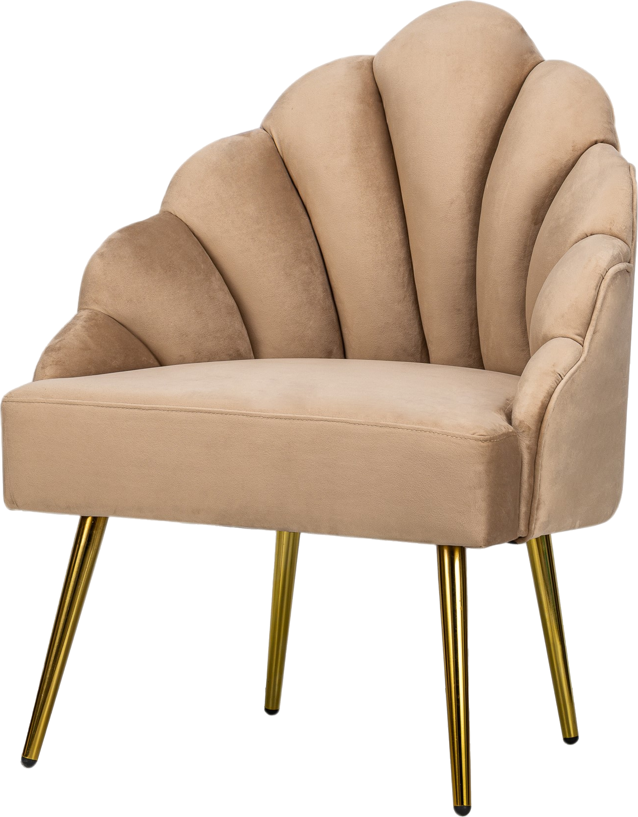 Loungestol Lænestol Bolge Fra Nordlys Furniture Beige Velour 8963
